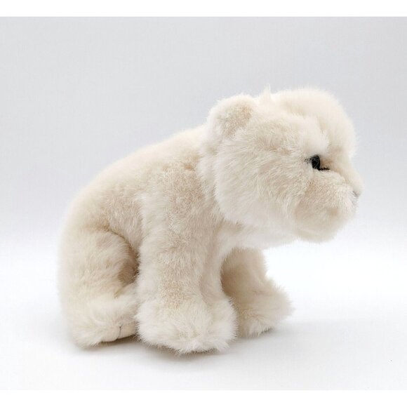 WWF World Wildlife Fund White Panda Bear Plush 1986 8.5" Stuffed Animal Vintage - Picture 2 of 5